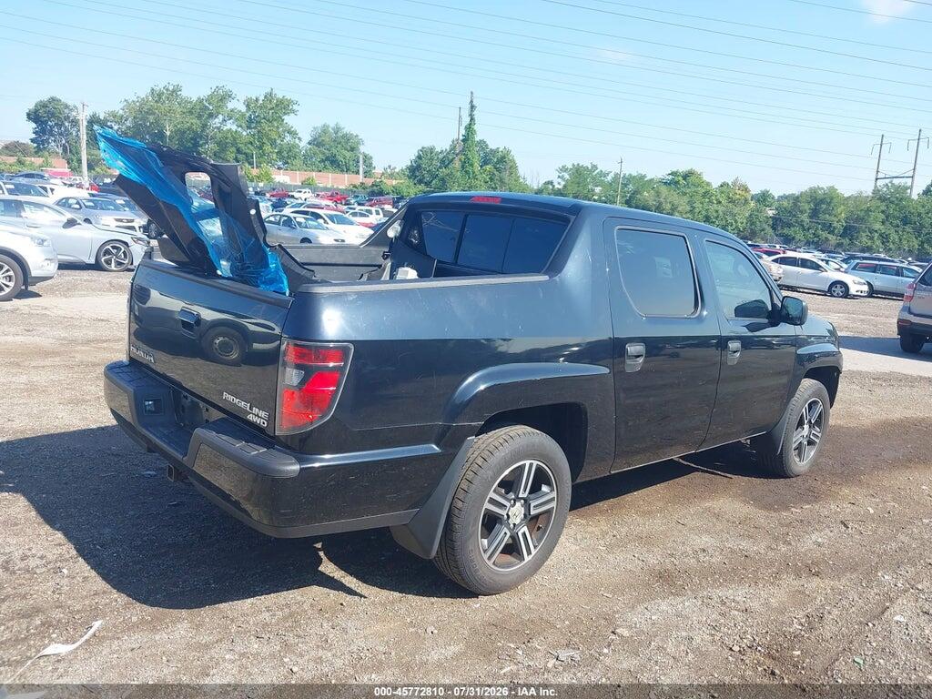 5FPYK1F76DB008349 2013 HONDA RIDGELINE photo no. 4