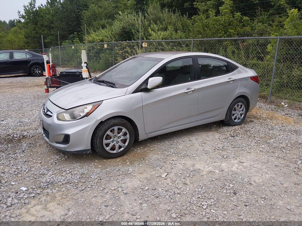 KMHCT4AE0DU556339 2013 HYUNDAI ACCENT photo no. 2