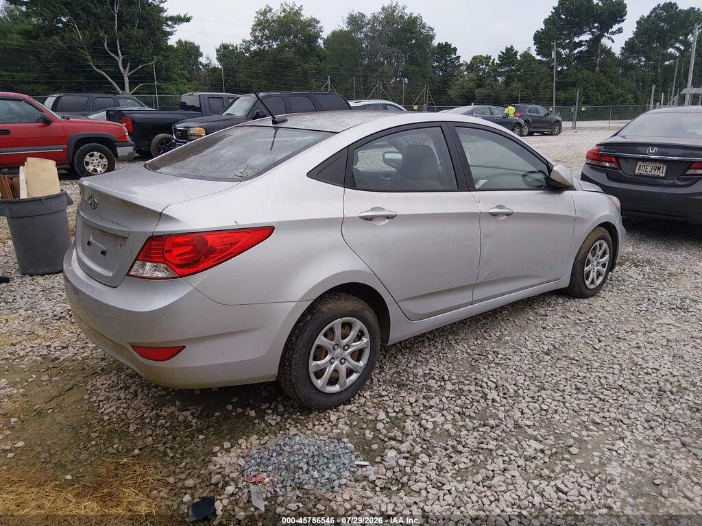 KMHCT4AE0DU556339 2013 HYUNDAI ACCENT photo no. 4