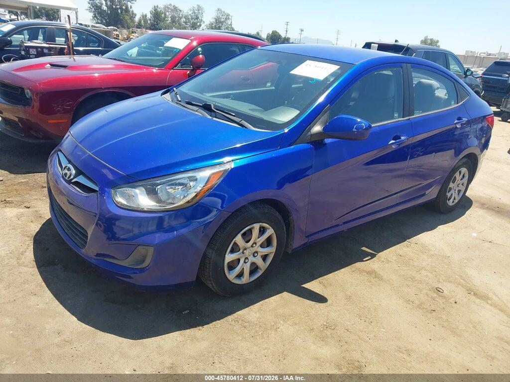 KMHCT4AE1DU448375 2013 HYUNDAI ACCENT photo no. 2