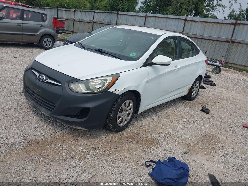 KMHCT4AE7DU381071 2013 HYUNDAI ACCENT photo no. 2