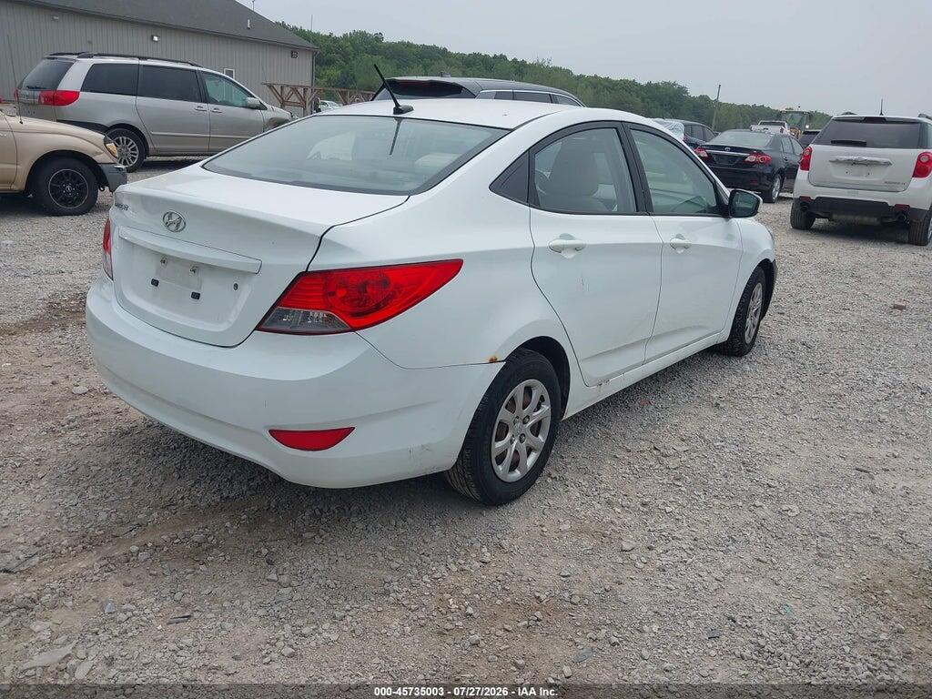KMHCT4AE7DU381071 2013 HYUNDAI ACCENT photo no. 4