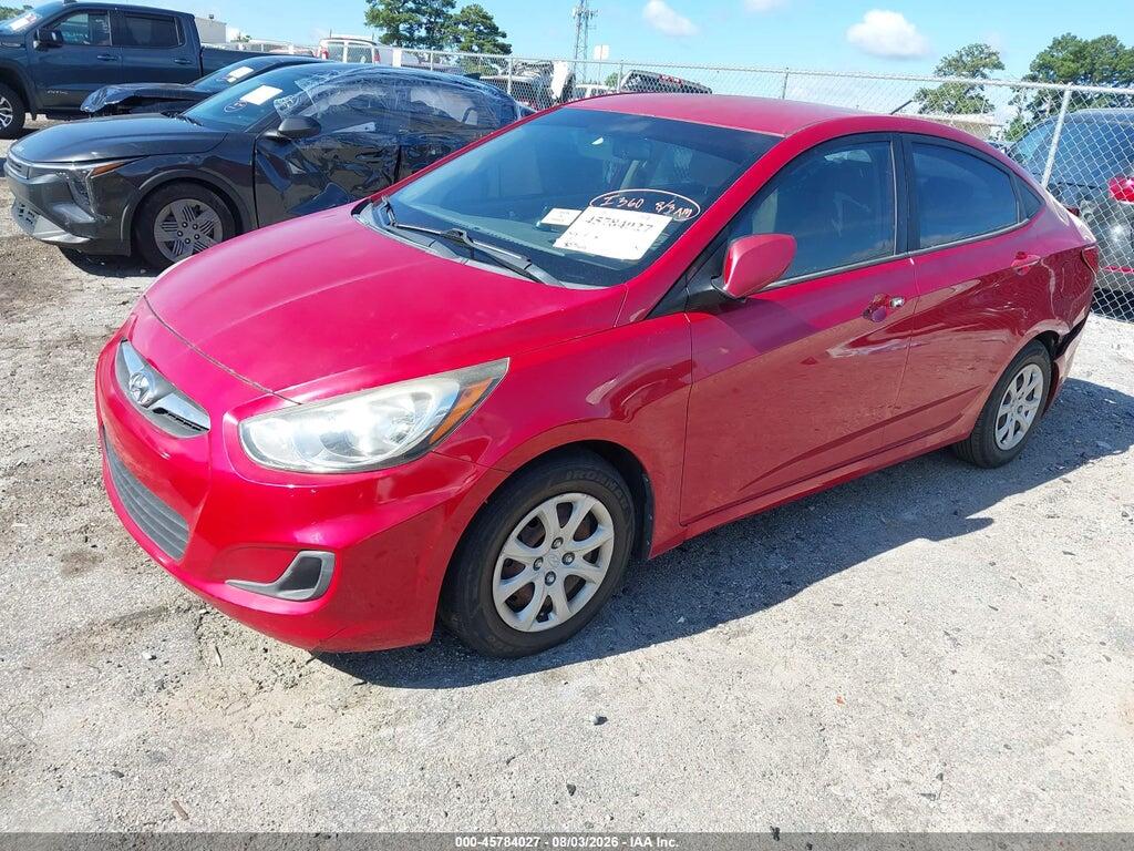 KMHCT4AE6DU574957 2013 HYUNDAI ACCENT photo no. 2