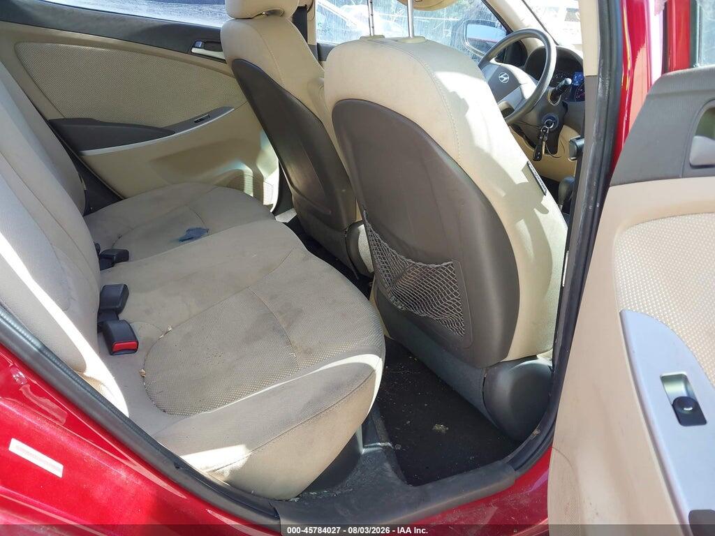 KMHCT4AE6DU574957 2013 HYUNDAI ACCENT photo no. 8