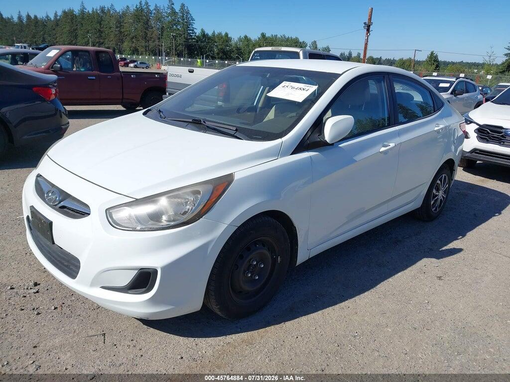 KMHCT4AE0DU368324 2013 HYUNDAI ACCENT photo no. 2