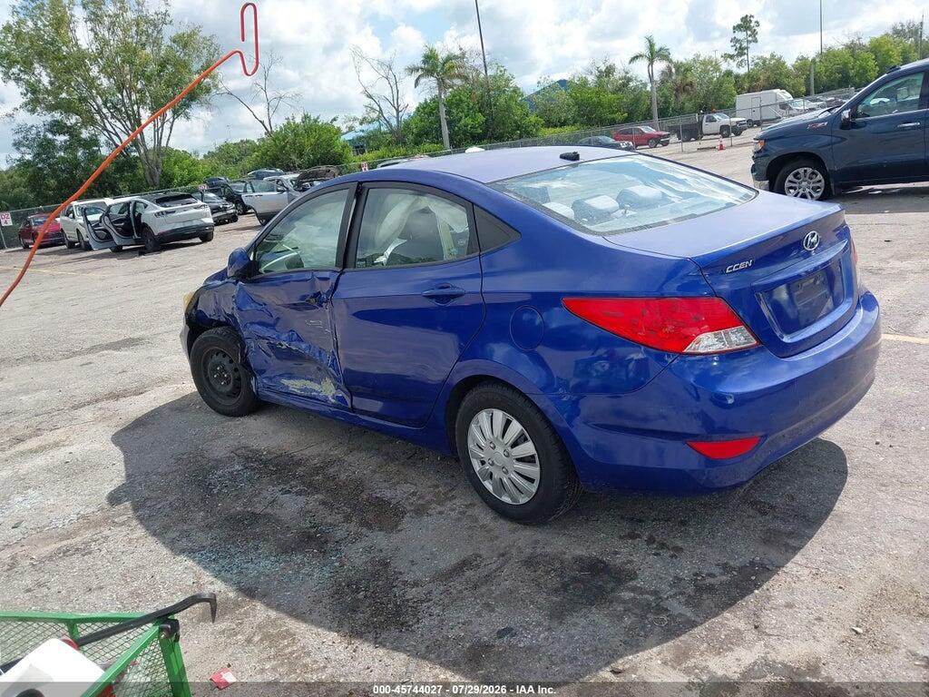 KMHCT4AE2DU359656 2013 HYUNDAI ACCENT photo no. 3