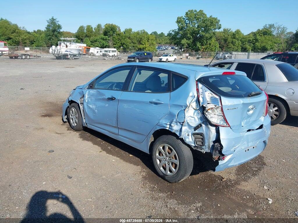 KMHCT5AE1DU060150 2013 HYUNDAI ACCENT photo no. 3