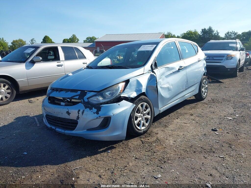 KMHCT5AE1DU060150 2013 HYUNDAI ACCENT photo no. 6