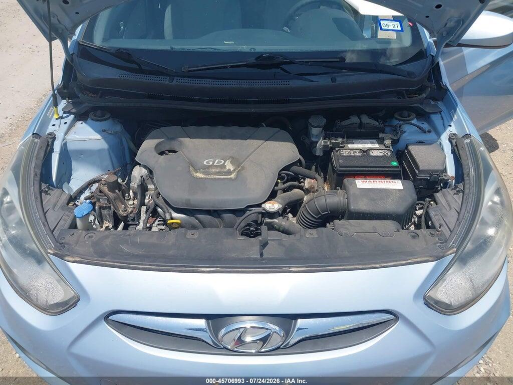 KMHCT5AE4DU138100 2013 HYUNDAI ACCENT photo no. 10