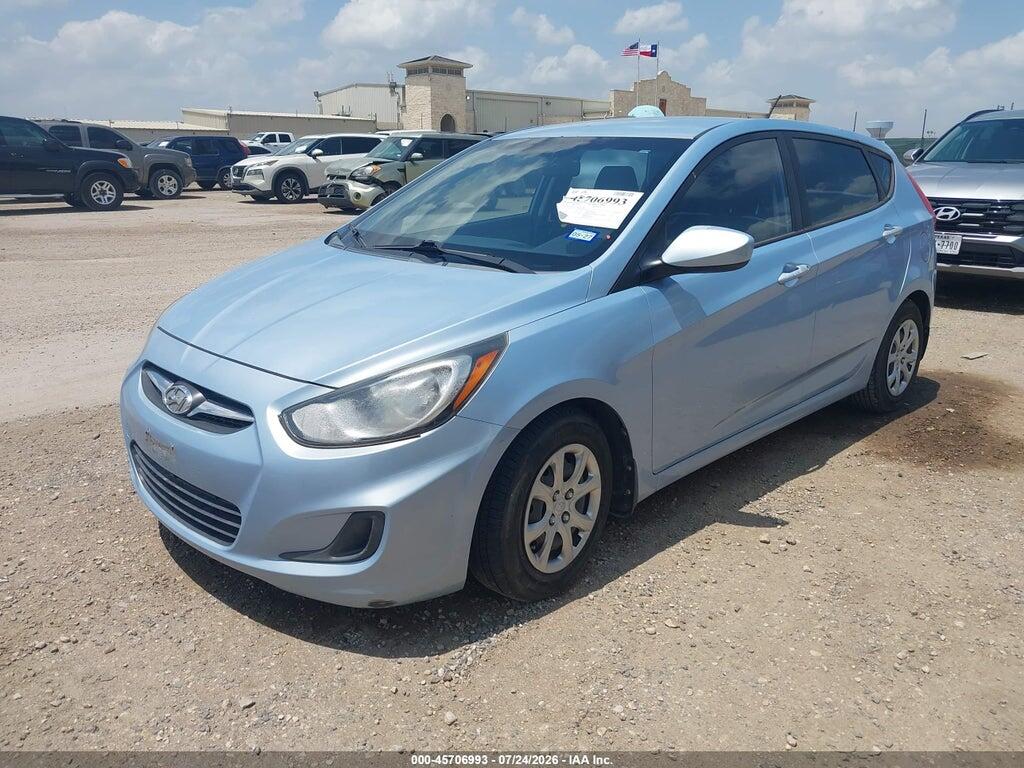 KMHCT5AE4DU138100 2013 HYUNDAI ACCENT photo no. 2