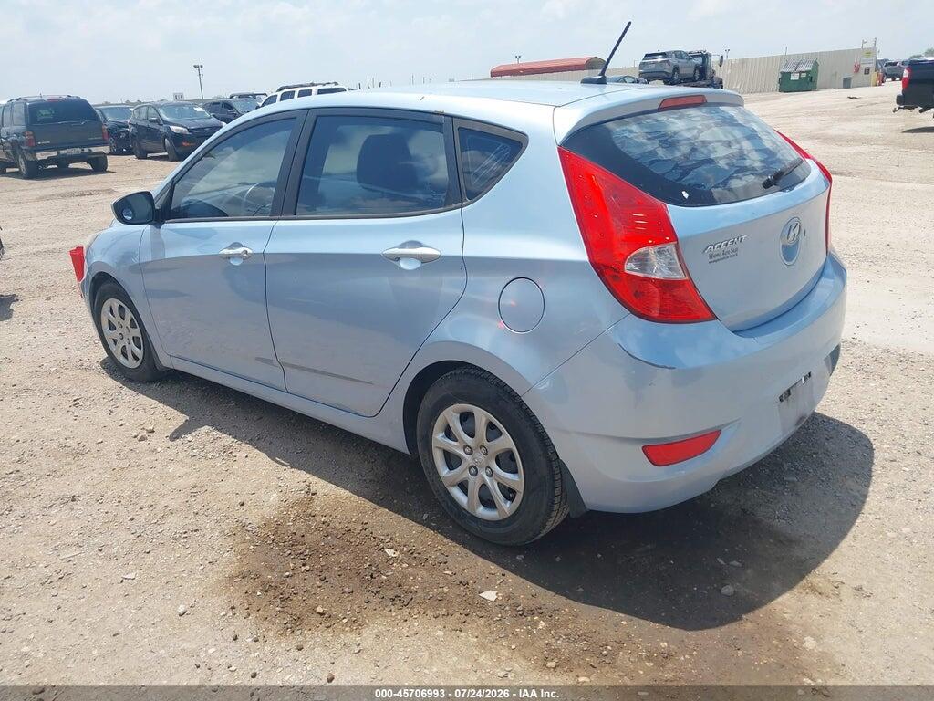 KMHCT5AE4DU138100 2013 HYUNDAI ACCENT photo no. 3