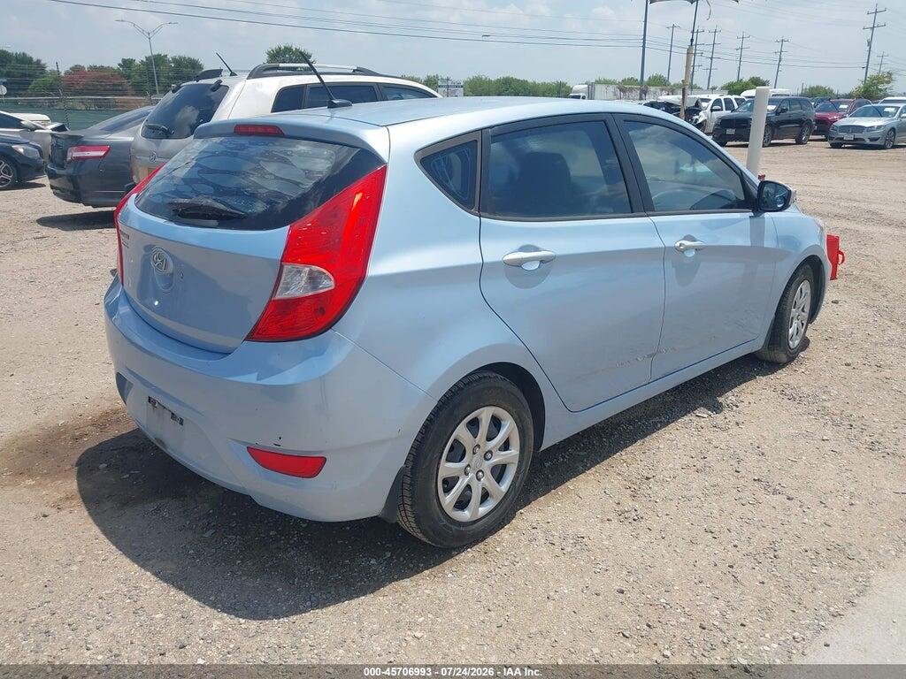 KMHCT5AE4DU138100 2013 HYUNDAI ACCENT photo no. 4