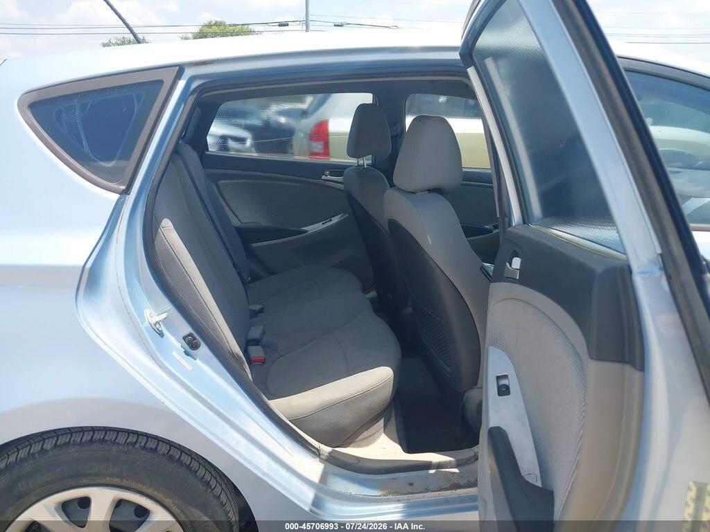 KMHCT5AE4DU138100 2013 HYUNDAI ACCENT photo no. 8