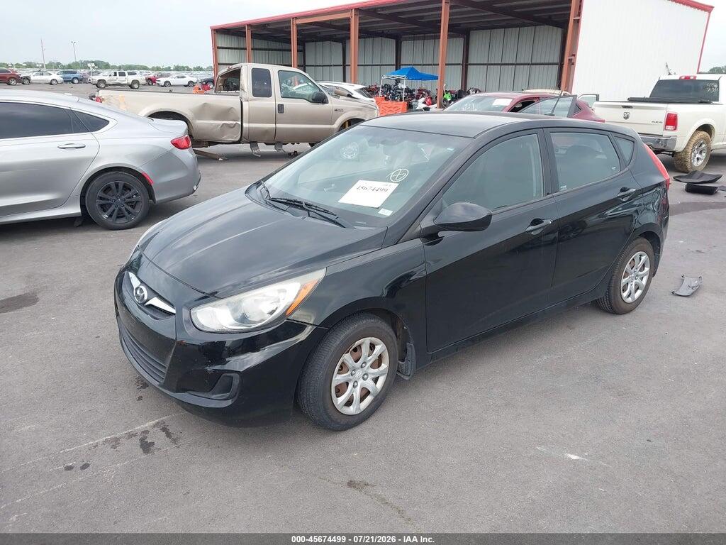 KMHCT5AE8DU084901 2013 HYUNDAI ACCENT photo no. 2