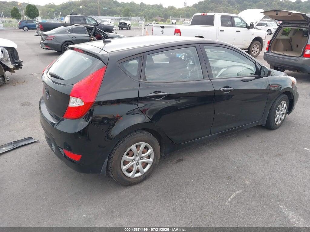 KMHCT5AE8DU084901 2013 HYUNDAI ACCENT photo no. 4
