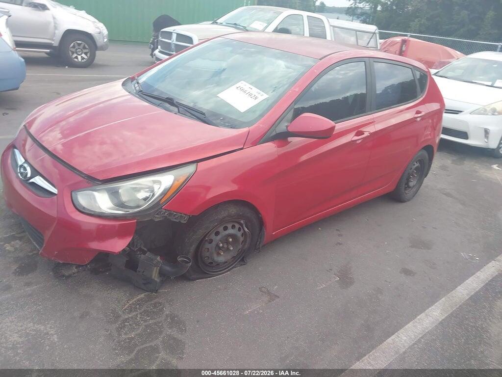 KMHCT5AE8DU093646 2013 HYUNDAI ACCENT photo no. 2