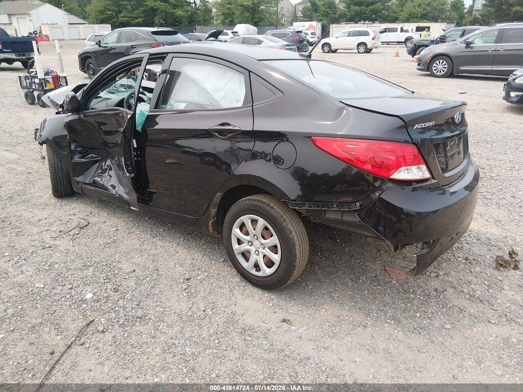 KMHCT4AE2DU556391 2013 HYUNDAI ACCENT photo no. 3