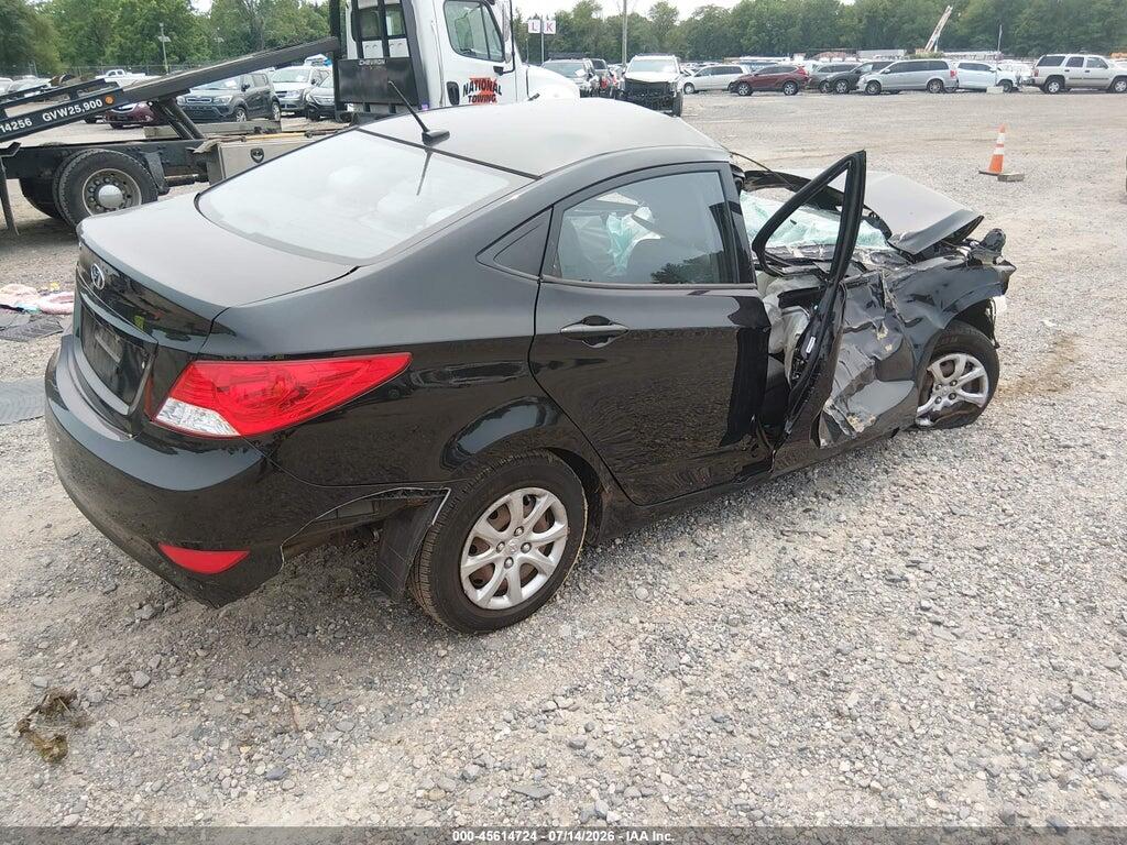 KMHCT4AE2DU556391 2013 HYUNDAI ACCENT photo no. 4