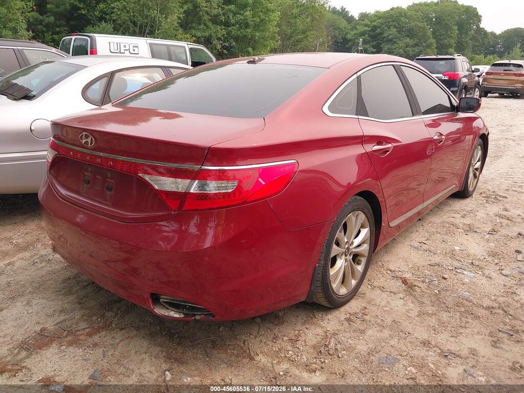 KMHFG4JG3DA223752 2013 HYUNDAI AZERA photo no. 4