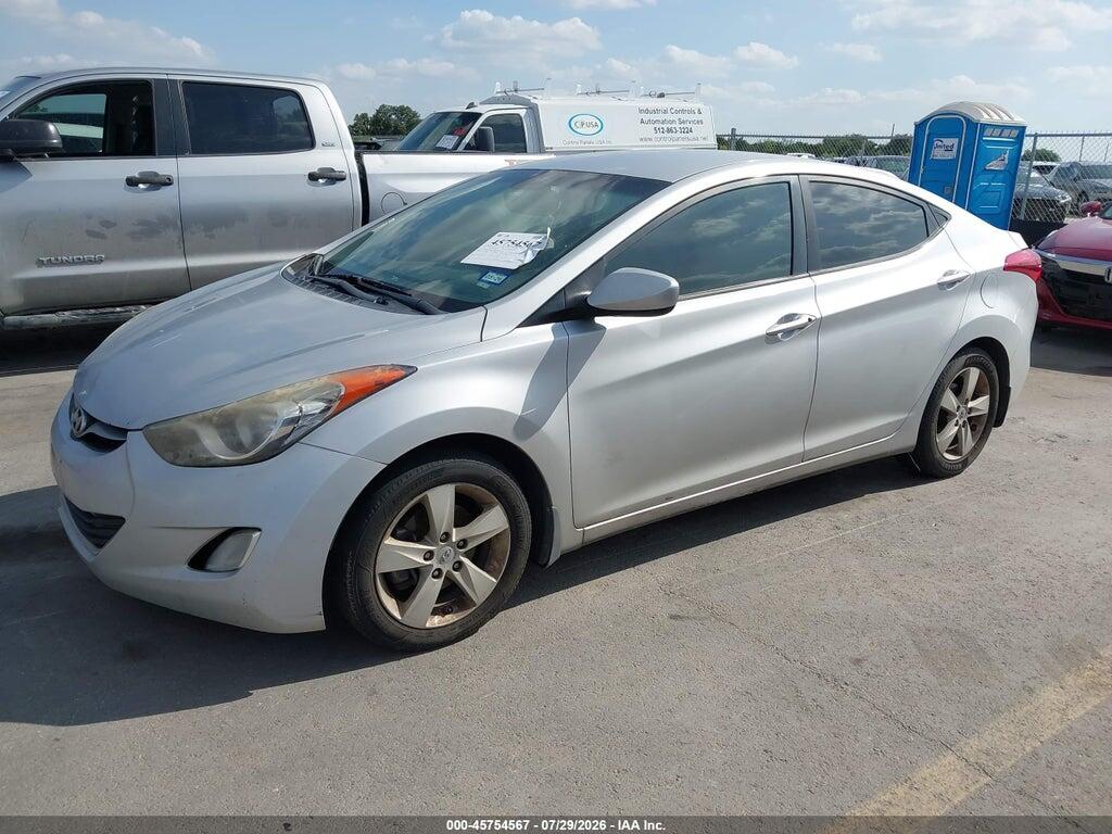 KMHDH4AE3DU540416 2013 HYUNDAI ELANTRA photo no. 2