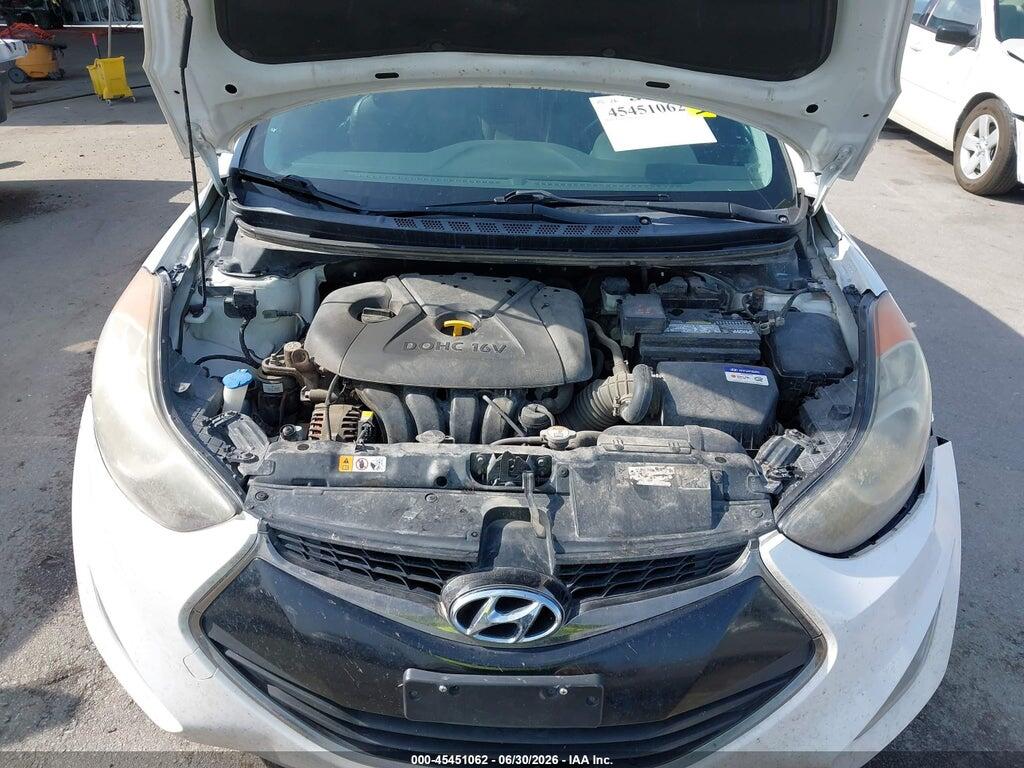 KMHDH6AE0DU006219 2013 HYUNDAI ELANTRA photo no. 10