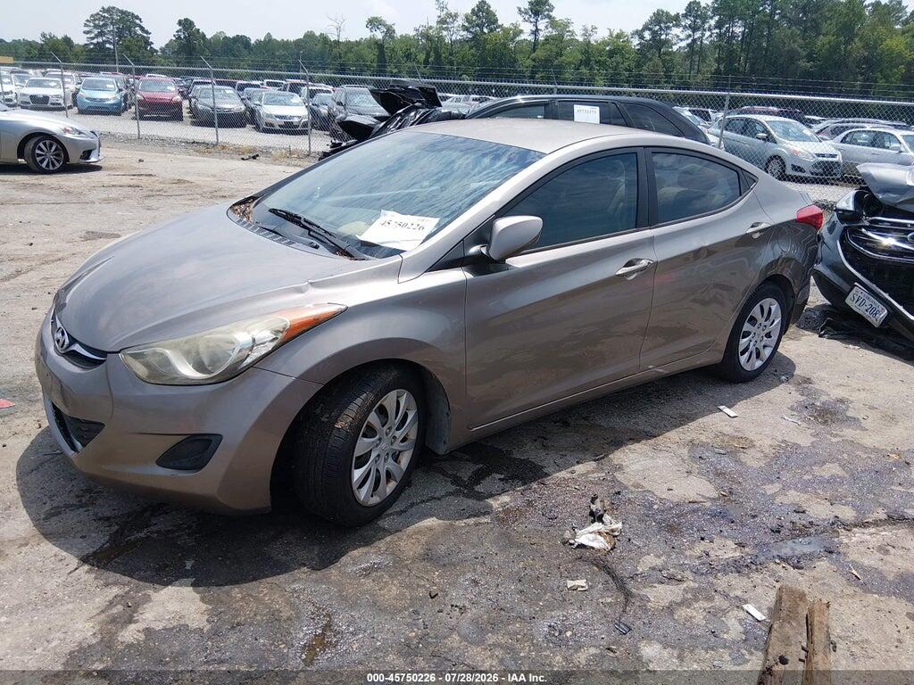 5NPDH4AEXDH179491 2013 HYUNDAI ELANTRA photo no. 2