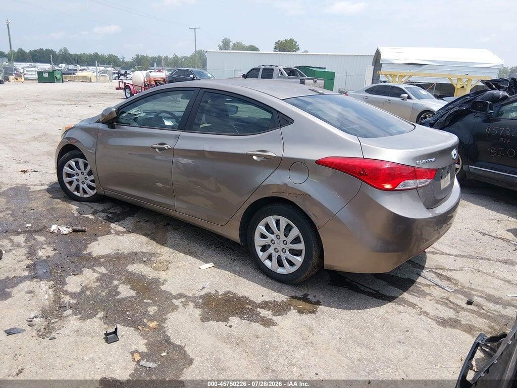 5NPDH4AEXDH179491 2013 HYUNDAI ELANTRA photo no. 3