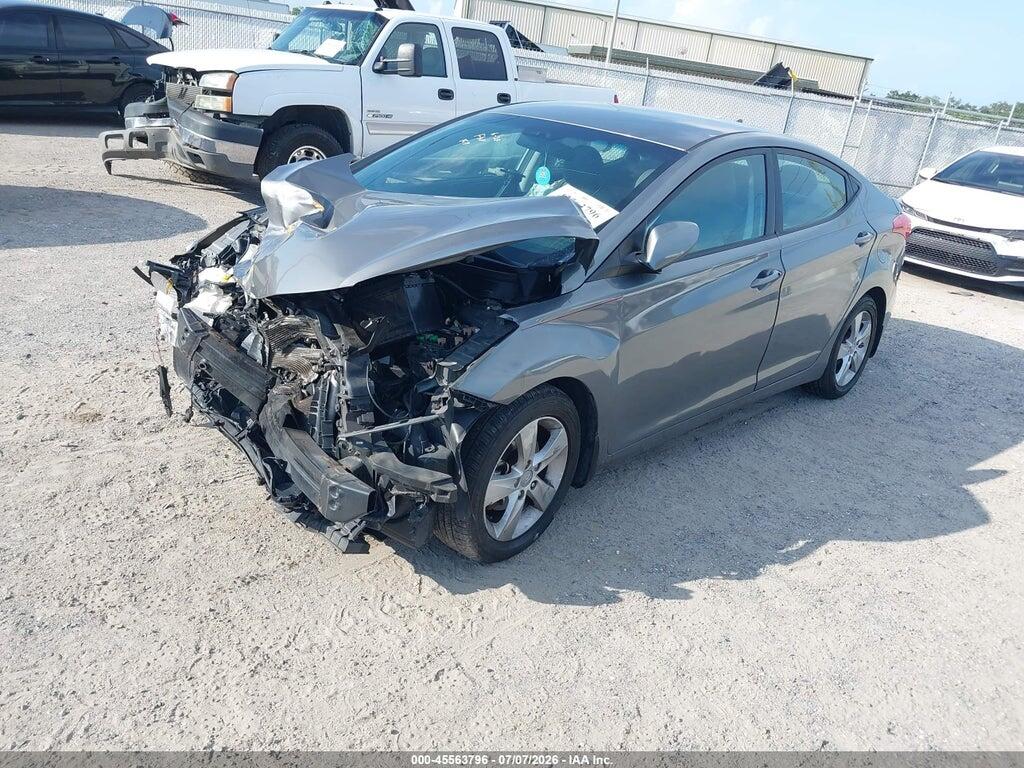 5NPDH4AE2DH317489 2013 HYUNDAI ELANTRA photo no. 2