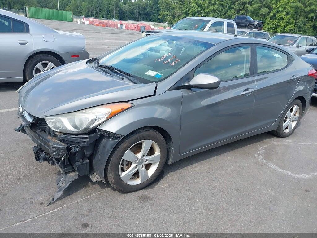 5NPDH4AE3DH330008 2013 HYUNDAI ELANTRA photo no. 2