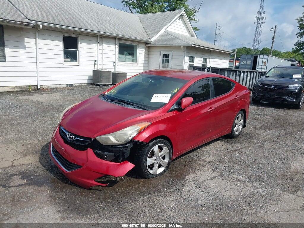 KMHDH4AEXDU543782 2013 HYUNDAI ELANTRA photo no. 2