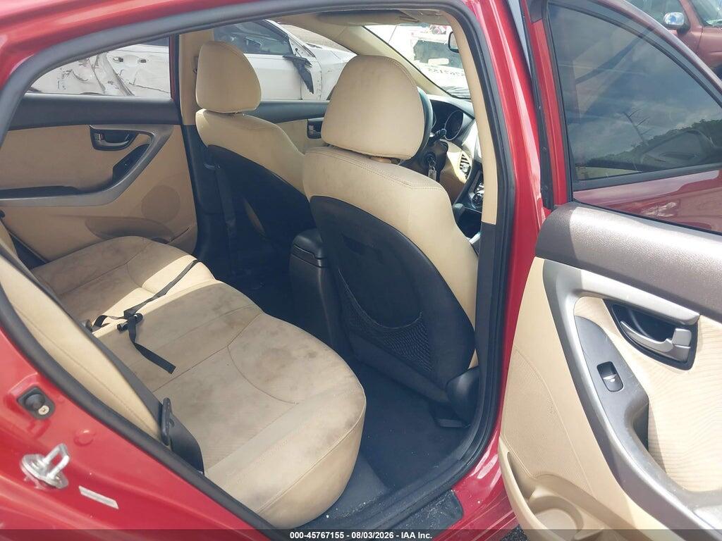 KMHDH4AEXDU543782 2013 HYUNDAI ELANTRA photo no. 8