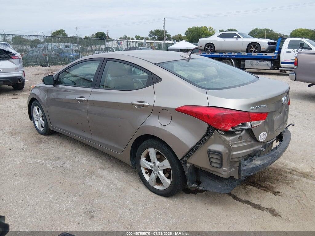 5NPDH4AE4DH368539 2013 HYUNDAI ELANTRA photo no. 3