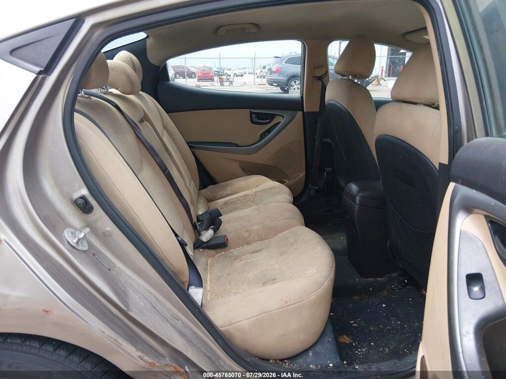 5NPDH4AE4DH368539 2013 HYUNDAI ELANTRA photo no. 8