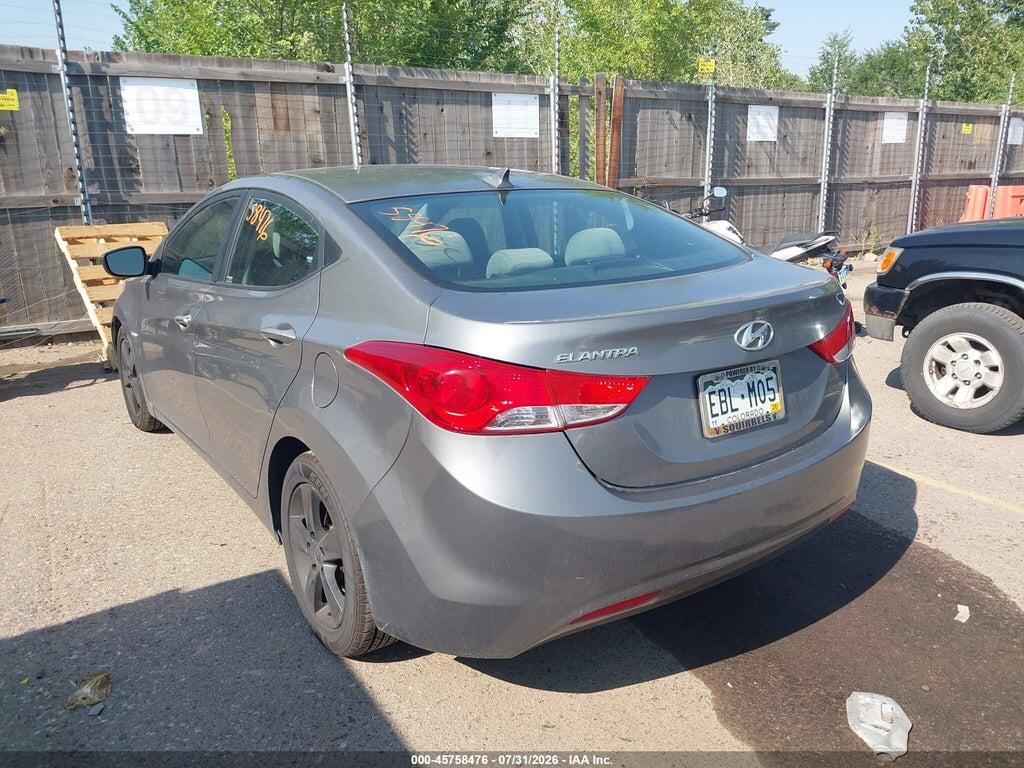 5NPDH4AE6DH289857 2013 HYUNDAI ELANTRA photo no. 3