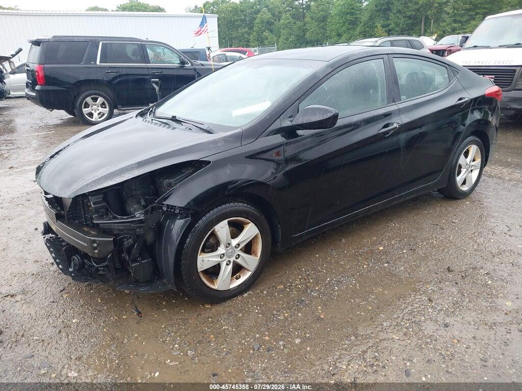 KMHDH4AE8DU997433 2013 HYUNDAI ELANTRA photo no. 2