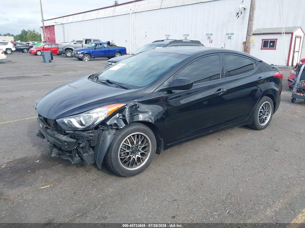KMHDH4AEXDU648984 2013 HYUNDAI ELANTRA photo no. 2