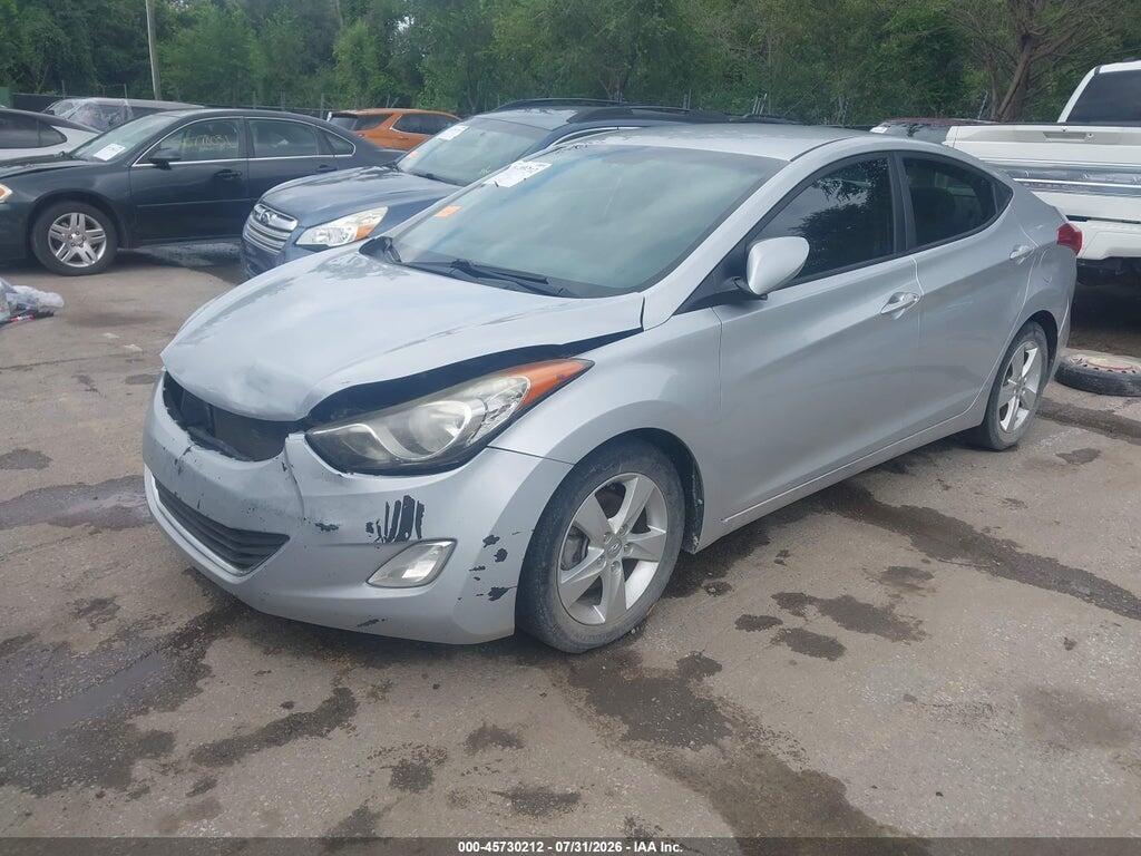 5NPDH4AE4DH290781 2013 HYUNDAI ELANTRA photo no. 2