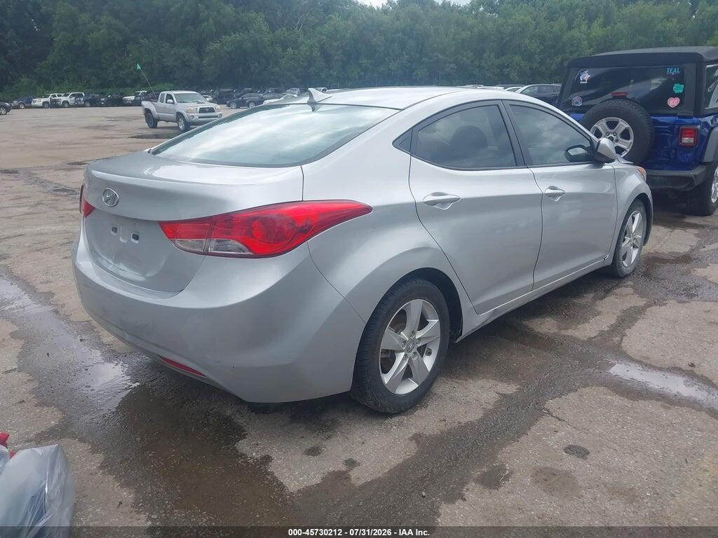 5NPDH4AE4DH290781 2013 HYUNDAI ELANTRA photo no. 4