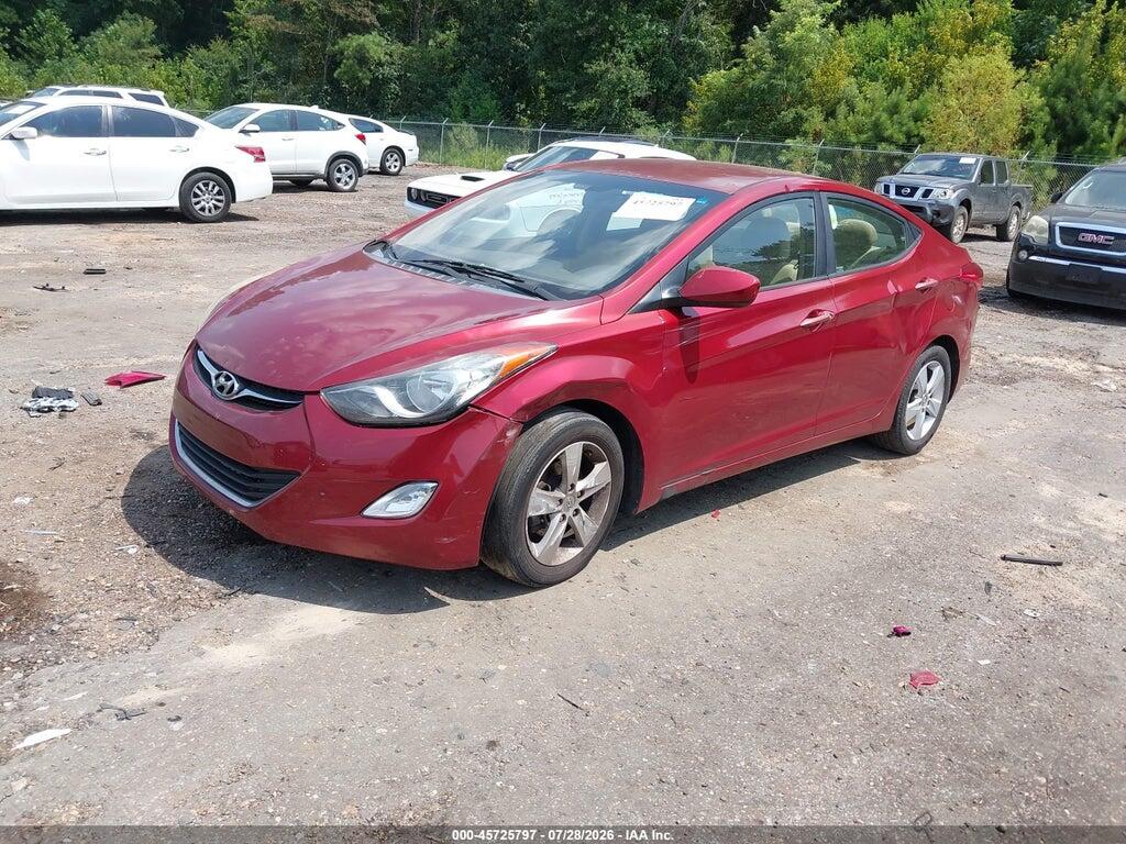 5NPDH4AE7DH389899 2013 HYUNDAI ELANTRA photo no. 2