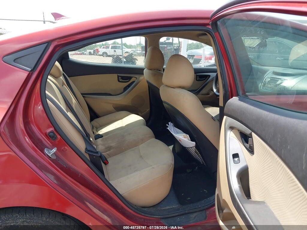 5NPDH4AE7DH389899 2013 HYUNDAI ELANTRA photo no. 8
