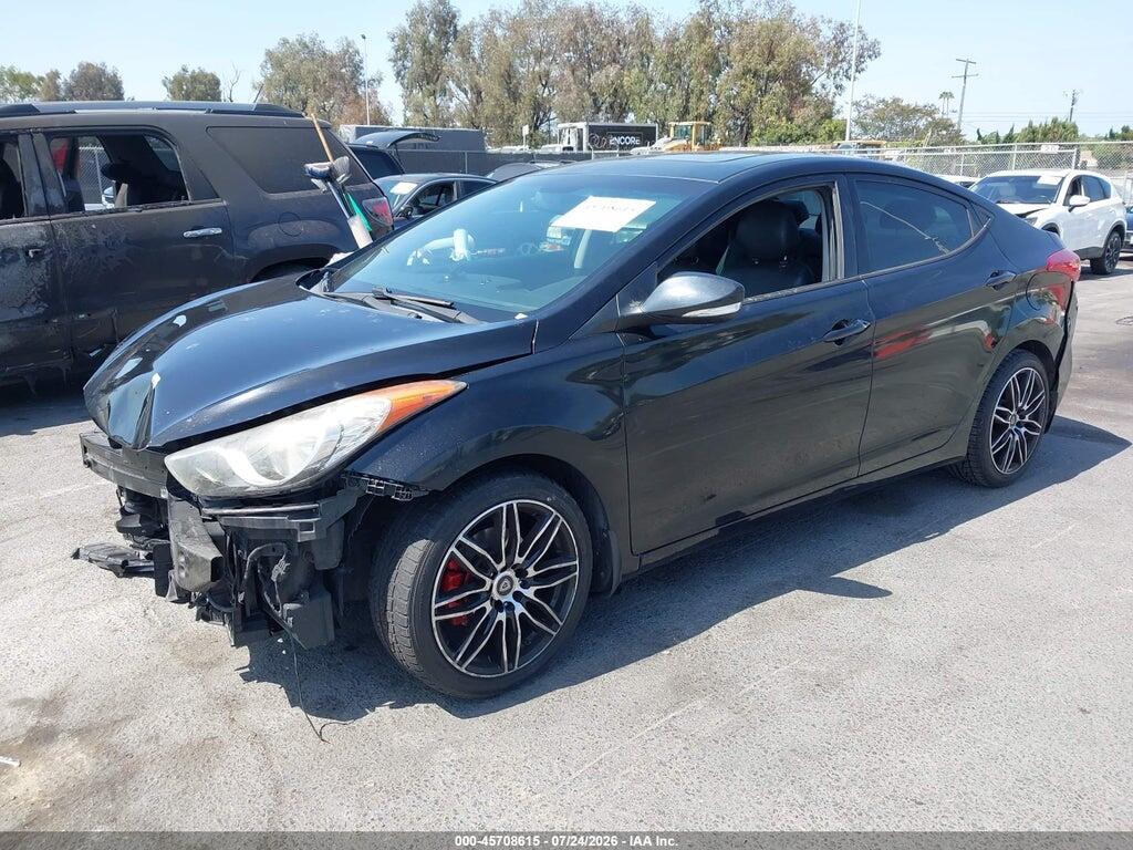 KMHDH4AE7DU631298 2013 HYUNDAI ELANTRA photo no. 2