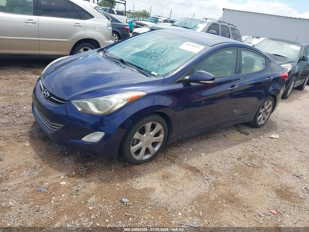 5NPDH4AE6DH433861 2013 HYUNDAI ELANTRA photo no. 2