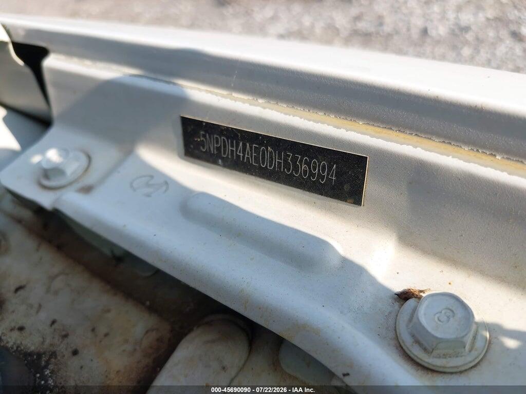 5NPDH4AE0DH336994 2013 HYUNDAI ELANTRA photo no. 9