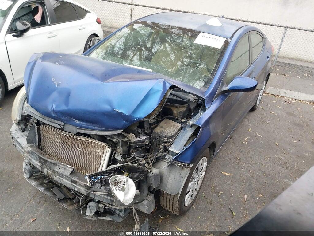 KMHDH4AE8DU485073 2013 HYUNDAI ELANTRA photo no. 2