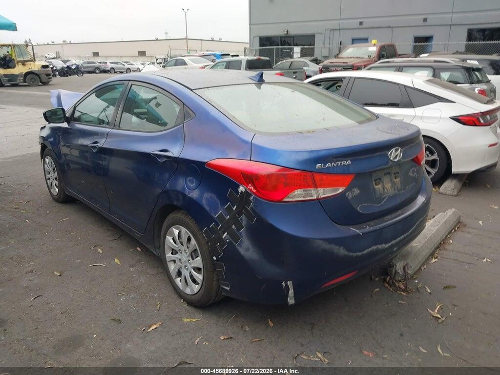 KMHDH4AE8DU485073 2013 HYUNDAI ELANTRA photo no. 3