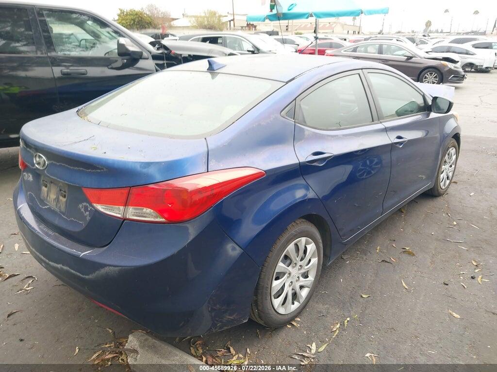 KMHDH4AE8DU485073 2013 HYUNDAI ELANTRA photo no. 4