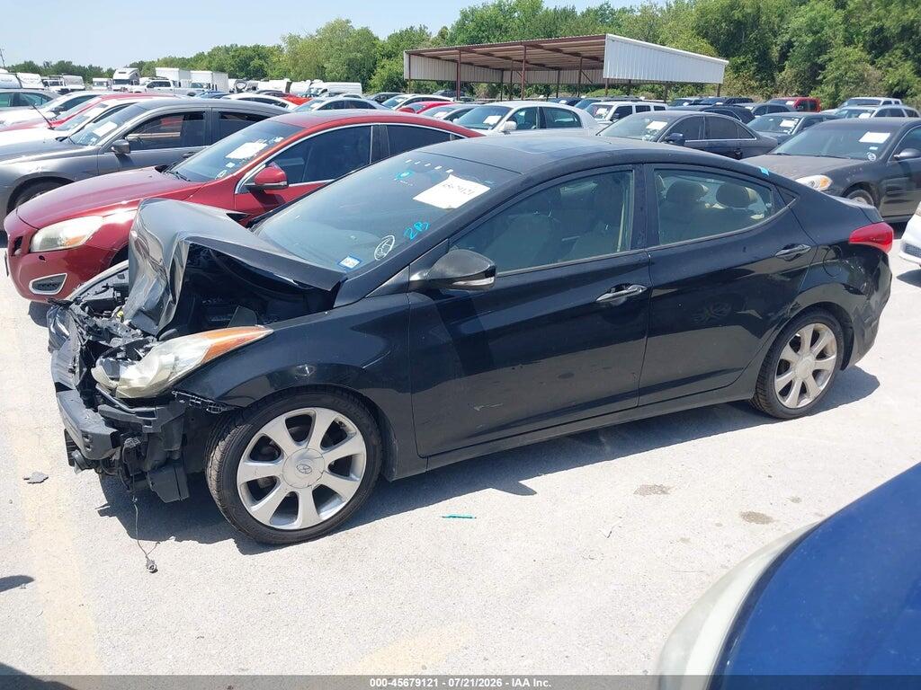 5NPDH4AE2DH154214 2013 HYUNDAI ELANTRA photo no. 2