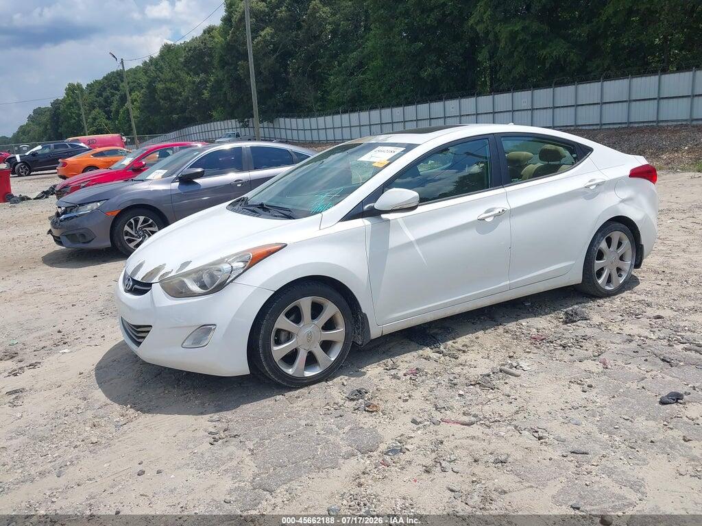 5NPDH4AE4DH270045 2013 HYUNDAI ELANTRA photo no. 2