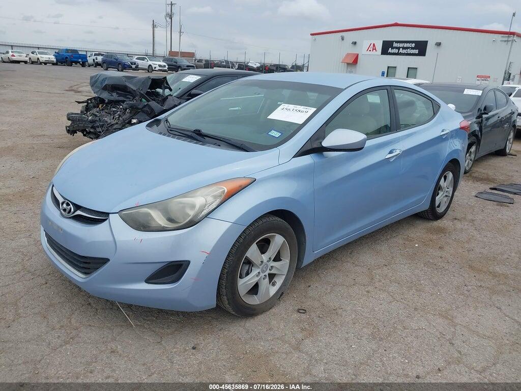 KMHDH4AE9DU725327 2013 HYUNDAI ELANTRA photo no. 2