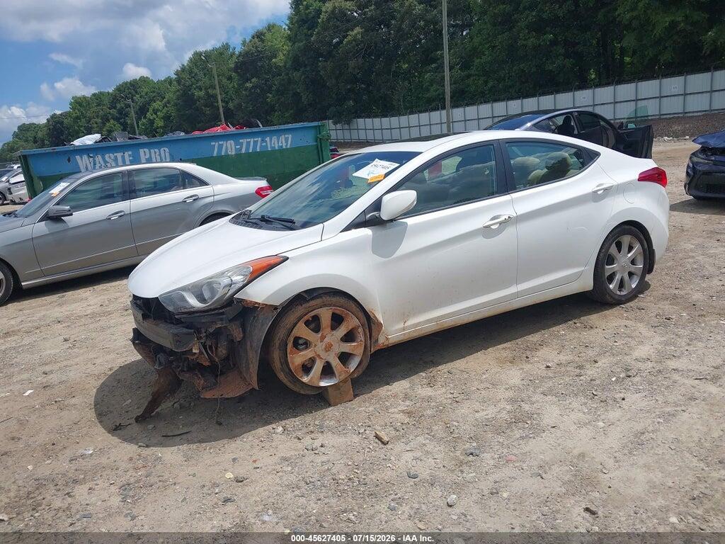 5NPDH4AE0DH425934 2013 HYUNDAI ELANTRA photo no. 2